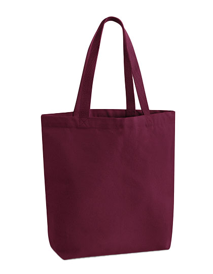Westford Mill Heavyweight Canvas Tote Bag in Burgundy