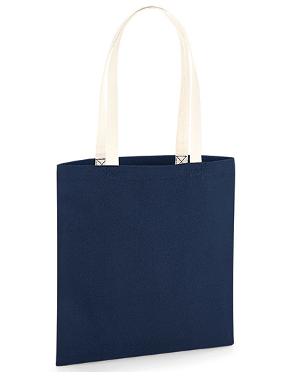 Westford Mill EarthAware® Organic Bag for Life - Contrast Handles in French Navy