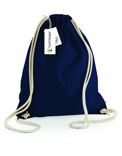 Westford Mill EarthAware® Organic Gymsac in French Navy