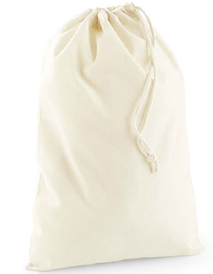 Westford Mill Recycled Cotton Stuff Bag in Natural