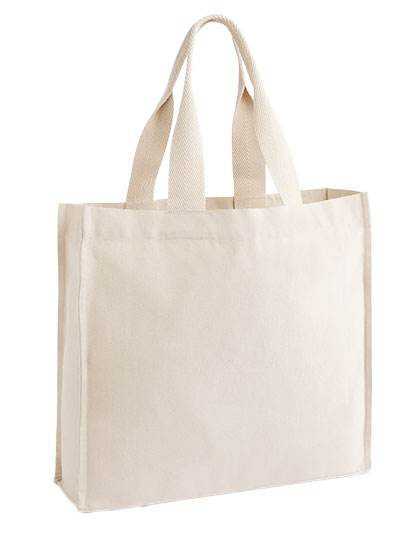 Westford Mill Chevron Handle Shopper in Natural