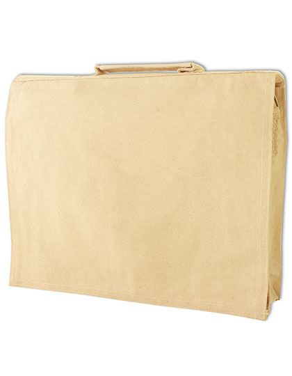 Halink Canvas Conference Bag in Natural