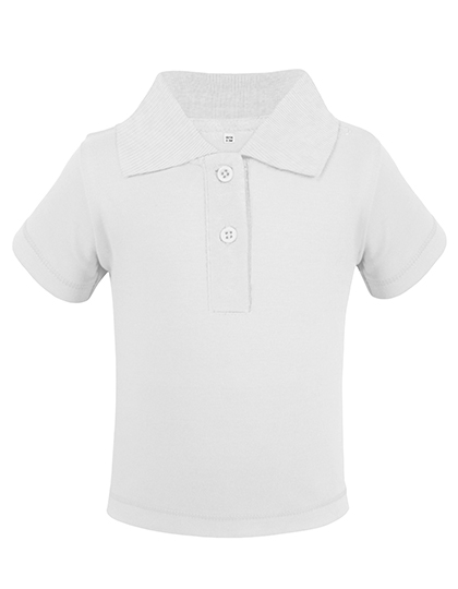 Organic Baby Polo Short Sleeve Teddy 01 — besticken oder bedrucken lassen