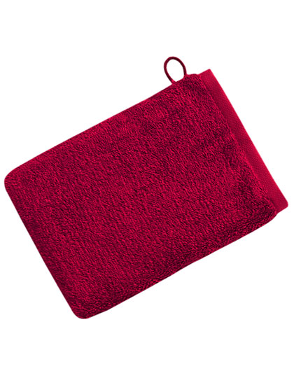 Vossen New Generation Waschhandschuh in Ruby
