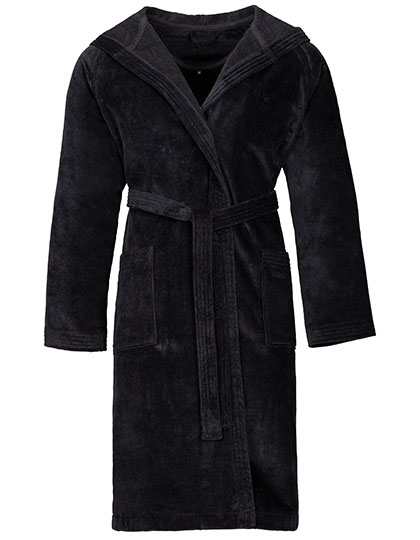 Vossen Unisex Kapuzenmantel Texas in Black