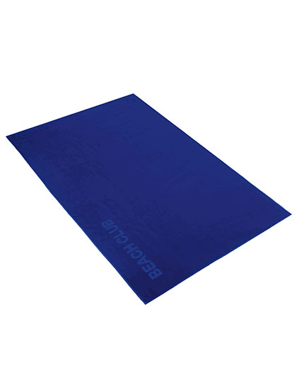 Vossen Beach Club Strandtuch in Reflexblue