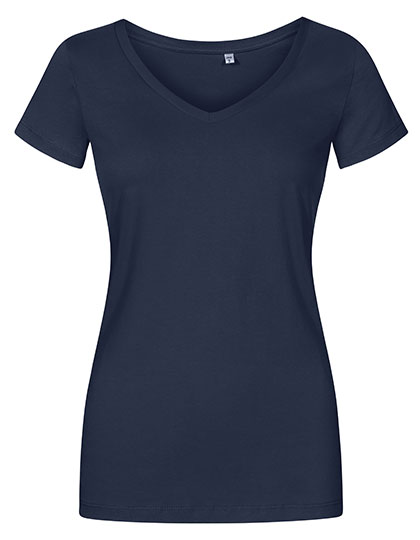 Women's V-Neck T-Shirt – 100% Baumwolle