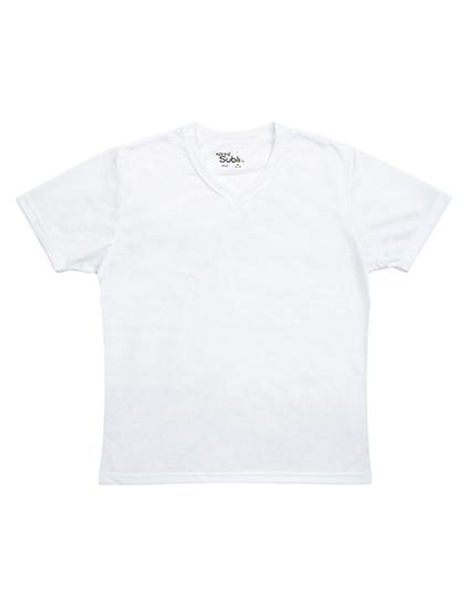 Women's Subli Plus® V-Neck T-Shirt — besticken oder bedrucken lassen