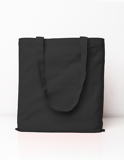 Cotton Bag Colored Long Handles — besticken oder bedrucken lassen