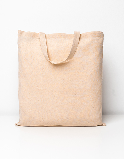 Classic Cotton Bag Natural Short Handles – 100% Baumwolle