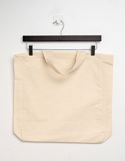 Cotton Bag Side Fold Short Handles — besticken oder bedrucken lassen