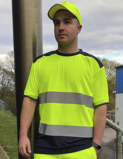 YOKO Hi-Vis Two-Tone T-Shirt