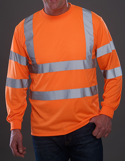 Hi-Vis Long Sleeve T-Shirt — besticken oder bedrucken lassen