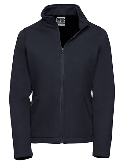 Russell Athletic Ladies' Smart Softshell Jacket in French Navy