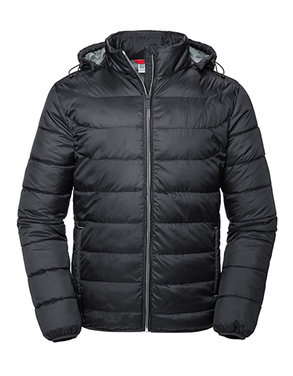 Russell Athletic Men's Hooded Nano Jacket