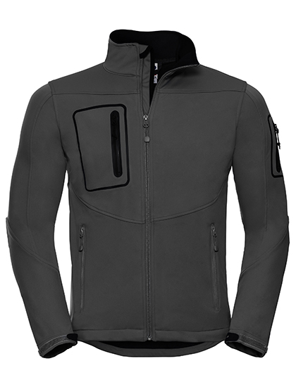 Russell Athletic Men's Sportshell 5000 Jacket in Titanium (Solid)