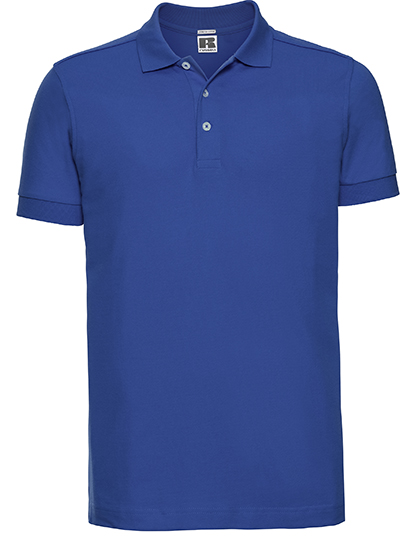 Men's Fitted Stretch Polo — besticken oder bedrucken lassen