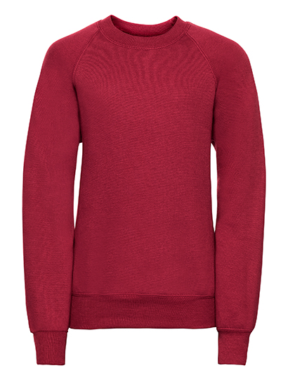 Russell Athletic Kids Classic Sweatshirt in Classic Red