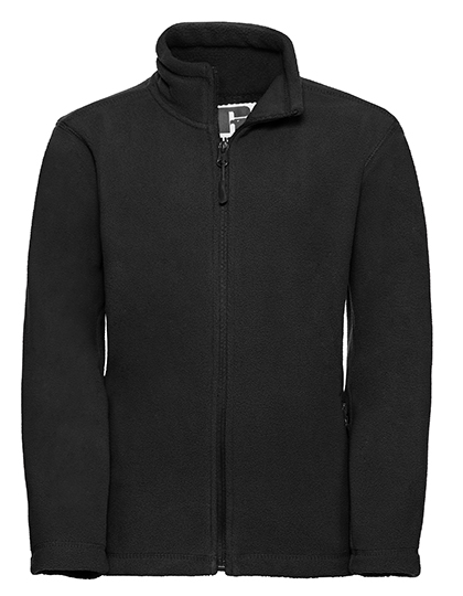 Russell Athletic Kids Full Zip Outdoor Fleece