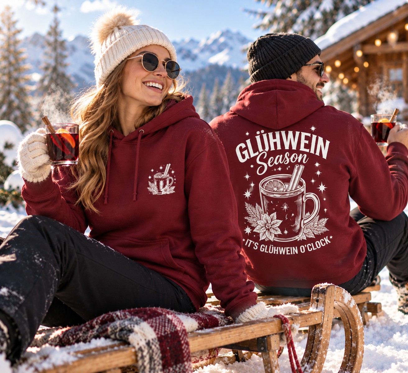 B&C BE INSPIRED Hoodie Glühwein Season