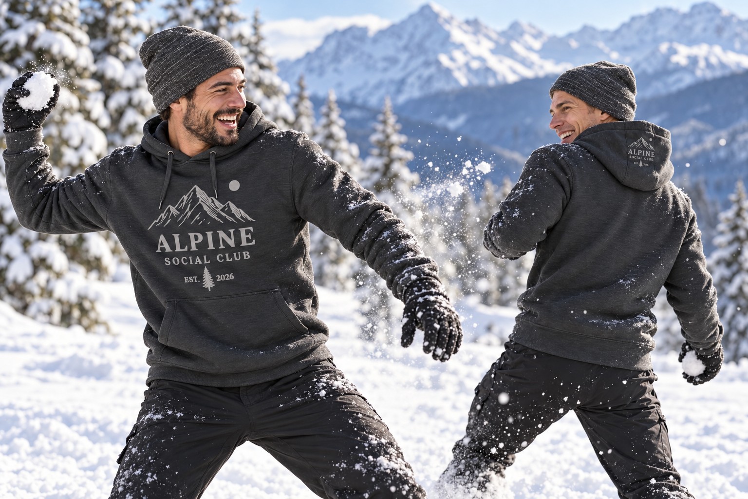 B&C BE INSPIRED Hoodie Alpine Social Club