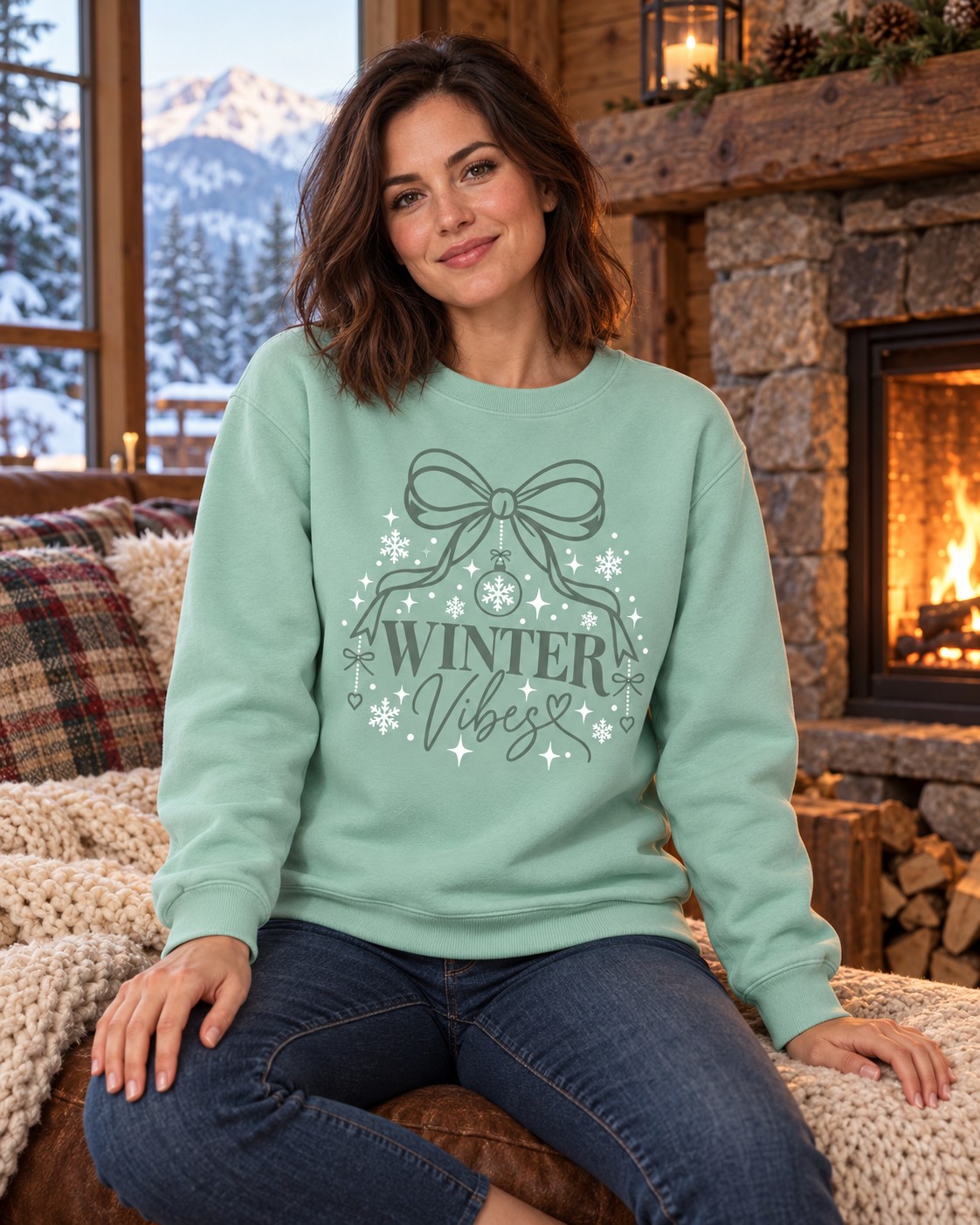 B&C BE INSPIRED Sweater Winter Vibes